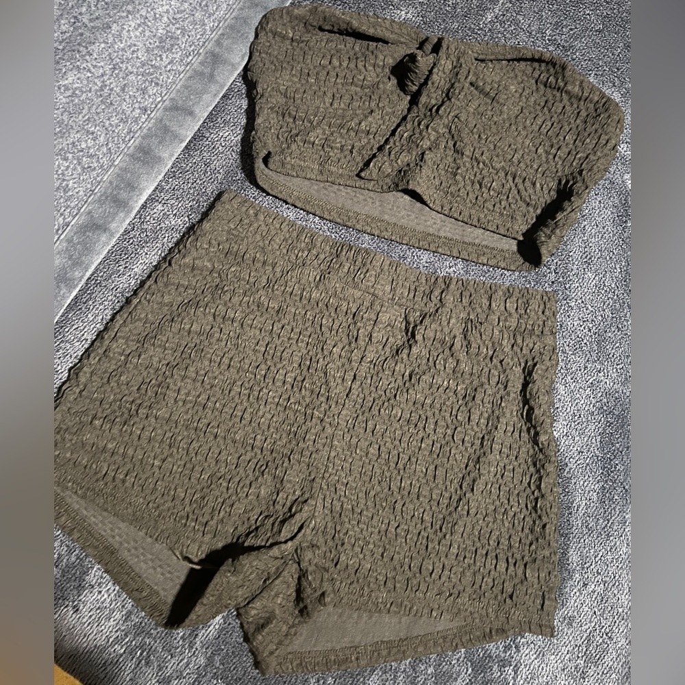 Textured Two-Piece Set